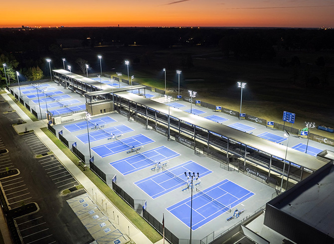 美國孟菲斯Leftwich網球中心（ Leftwich Tennis Center）