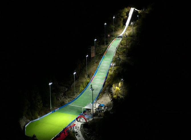 2022北京冬奧會訓練基地：吉林北大壺K90跳臺滑雪場